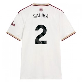 Camisola Arsenal Saliba 2 Equipamento 3ª 2025-26 Manga Curta